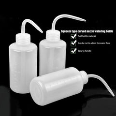 3pcs Plant Watering Bottle 250ml Plastic Safety Squeeze Wash Bottle
