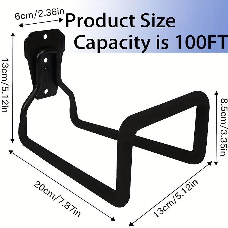 Metal Heavy Duty Wall Mount Hose Holder Hose Reel For Garden