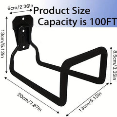 Metal Heavy Duty Wall Mount Hose Holder Hose Reel For Garden