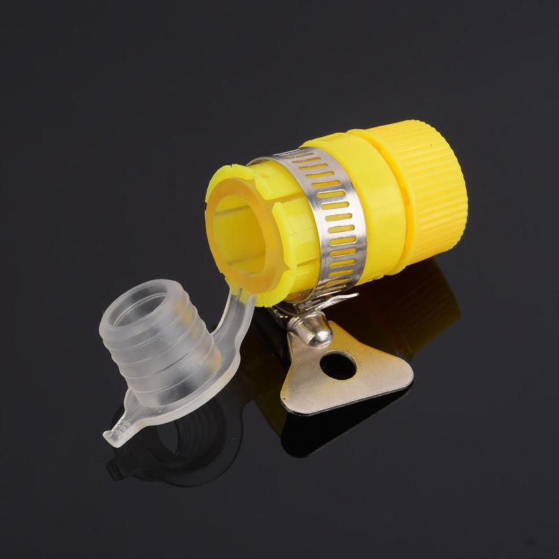 5pcs 304 Stainless Steel Single Ear Adjustable Hose Clamps