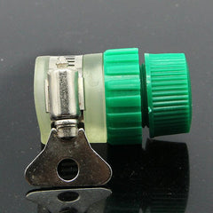 5pcs 304 Stainless Steel Single Ear Adjustable Hose Clamps