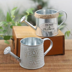 Retro Iron Small Kettle Decoration Home Watering Device Sprinkler Bottle