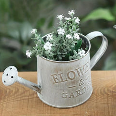 Retro Iron Small Kettle Decoration Home Watering Device Sprinkler Bottle