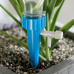 10pcs Plant Watering Spikes w/ Adjustable Valve for Outdoor & Vacation