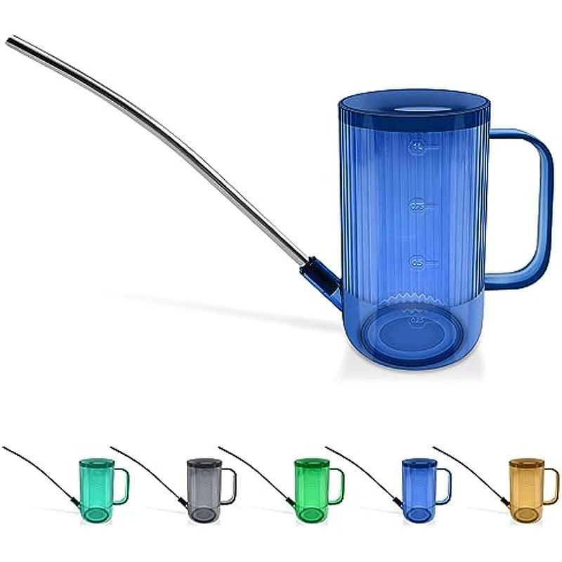 1L Long Spout Watering Can for Indoor House Plants Flowers Succulents