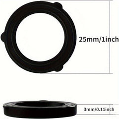 Hose Washers Rubber Seals for 3/4 Garden Shower Hose & Water Faucet Fittings