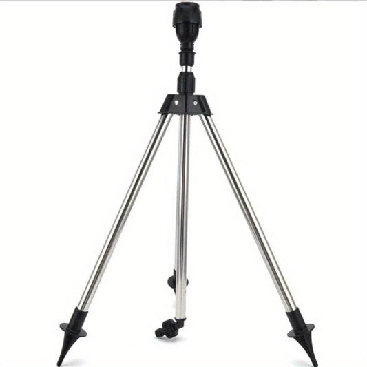360 Rotary Sprinkler Head Tripod Telescopic Support Garden Watering Sprinkler
