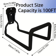Metal Wall Mount Hose Holder Reel for Garden Irrigation