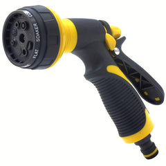 Heavy Duty Metal Hose Spray Nozzle 8 Function Water Sprayer