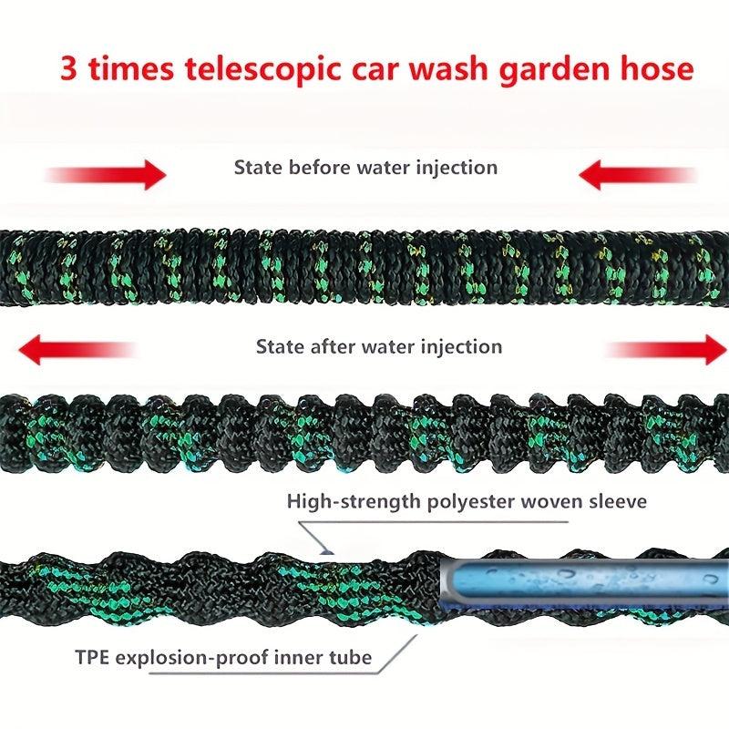 Magic Telescopic Water Pipe 5-18m - Explosion-proof High-pressure Car Wash Hose