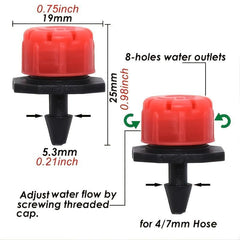 Automatic Drip Irrigation Kit for Home Garden, Greenhouses, Potted Grows