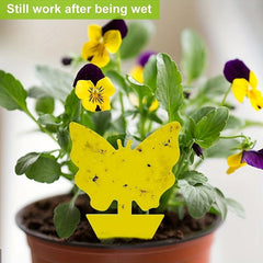20PCS Yellow Insect Sticky Board Plant Pest Control Catcher