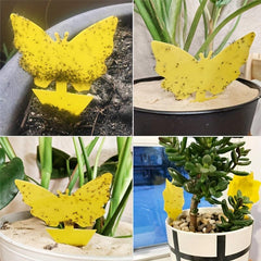 20PCS Yellow Insect Sticky Board Plant Pest Control Catcher