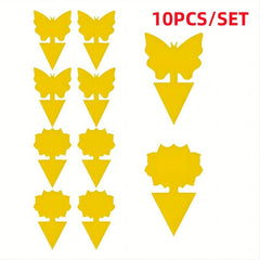 20PCS Yellow Insect Sticky Board Plant Pest Control Catcher