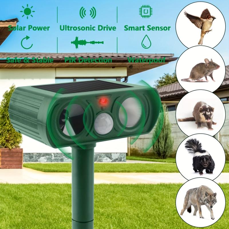 Solar Animal Repeller Ultrasonic Outdoor Mole Repellent