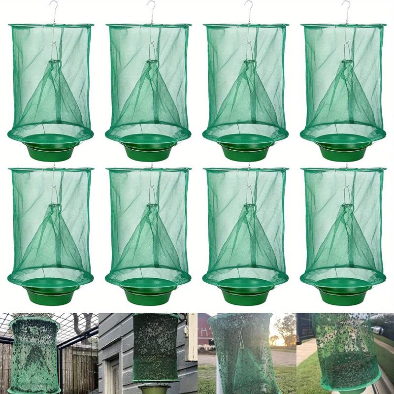 8 Pack Reusable Fly Traps Indoor & Outdoor Pest Control