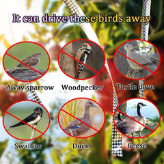 Bird Scare Tape Reflective Holographic Pigeon Repellent