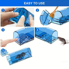 Humane Mouse Trap Easy To Set Quick Effective Reusable Safe