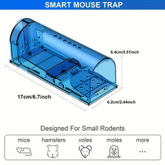 Humane Mouse Trap Easy To Set Quick Effective Reusable Safe