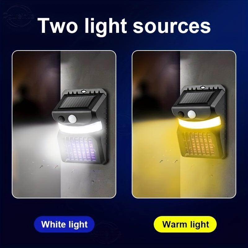 Upgrade Solar Mosquito Control Wall Light with Sensor