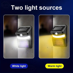 Upgrade Solar Mosquito Control Wall Light with Sensor
