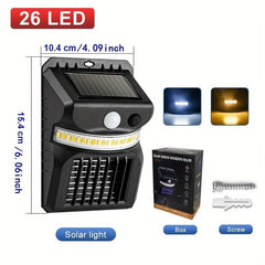 Upgrade Solar Mosquito Control Wall Light with Sensor