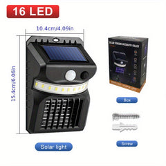 Upgrade Solar Mosquito Control Wall Light with Sensor