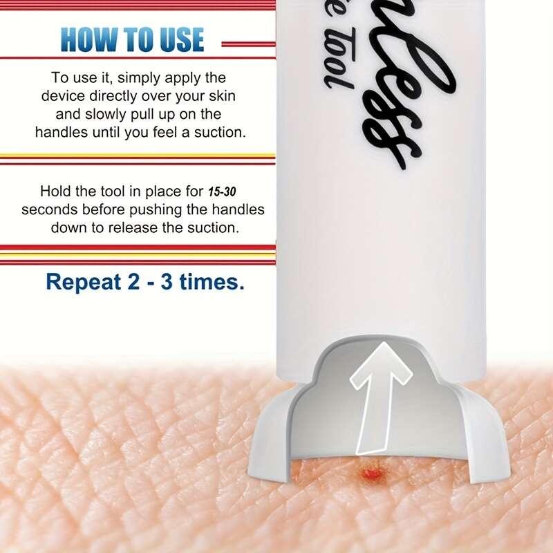 Portable Mosquito Bite Extraction Needle Device
