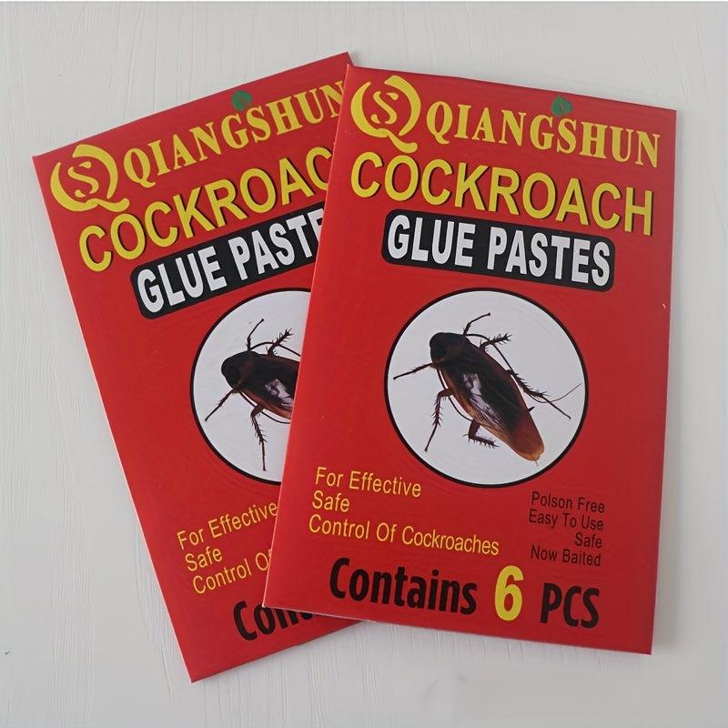 12pcs Cockroach House Insect Removal Trap Pest Control Strong Paste