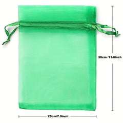 10pcs Mesh Bags for Growing Fruits & Veggies, Anti Bird & Insect Protection