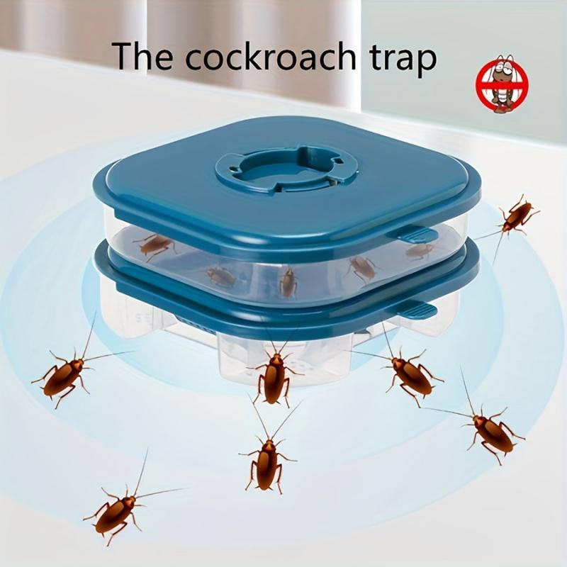 Reusable Cockroach Trap Box No Bait or Pheromones