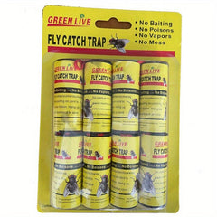 Sticky Fly Ribbons Trap 8pcs Pest Control