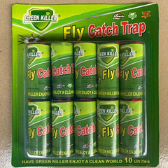 Sticky Fly Ribbons Trap 8pcs Pest Control