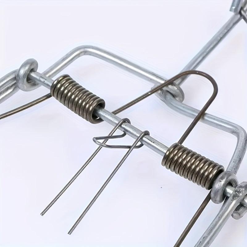 1pc Mouse Trap Weasel Catch Spring Trapt Rodent Cage Mole Repeller Rat Trap