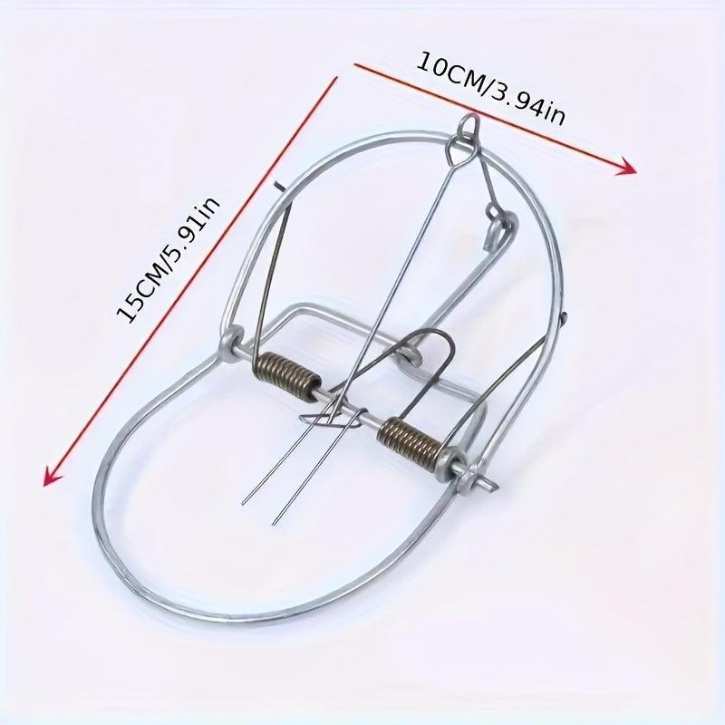 1pc Mouse Trap Weasel Catch Spring Trapt Rodent Cage Mole Repeller Rat Trap