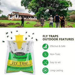 Hanging Fly Traps Fly Bags Disposable Fly Traps Pest Control
