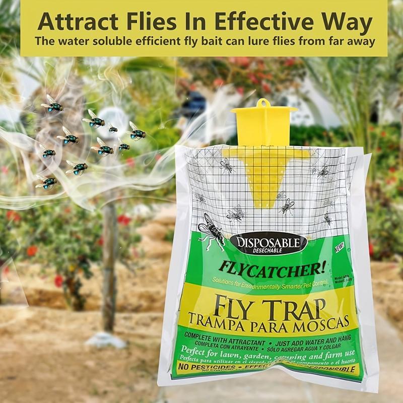 Hanging Fly Traps Fly Bags Disposable Fly Traps Pest Control