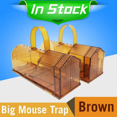 Catch & Release Humane Mouse Traps - Reusable Live Mice Trap
