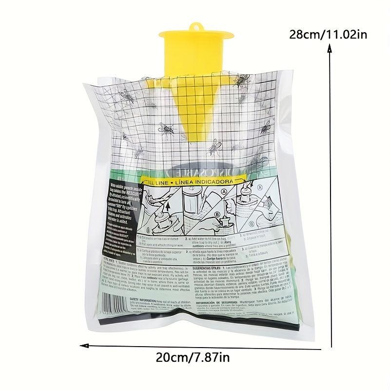 Disposable Outdoor Fly Trap Bag - Eliminate Flies Instantly