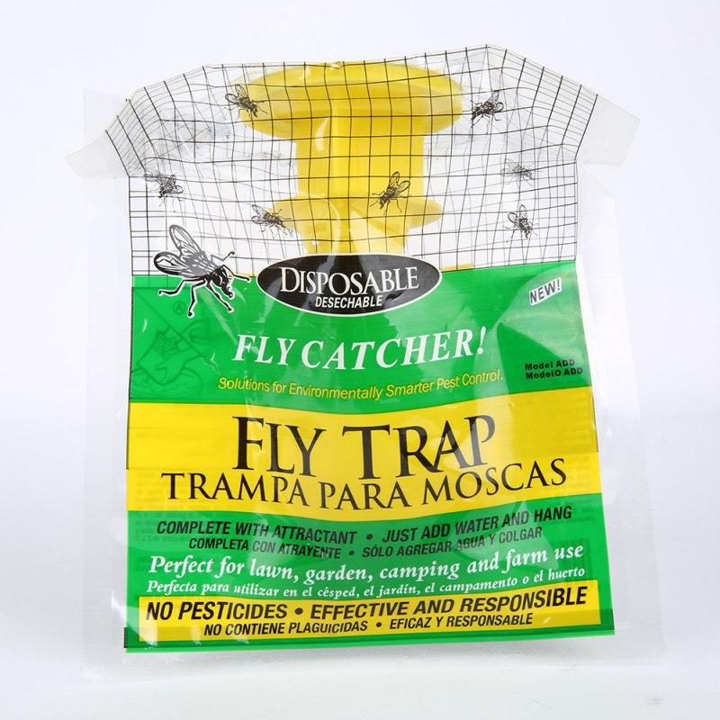 Disposable Outdoor Fly Trap Bag - Eliminate Flies Instantly