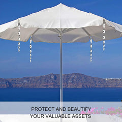 12pcs Bird Repellent Reflectors Scare Rods Hanging Reflective Deterrent Device