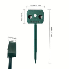 Solar Ultrasonic Animal Repellent Waterproof Sensor