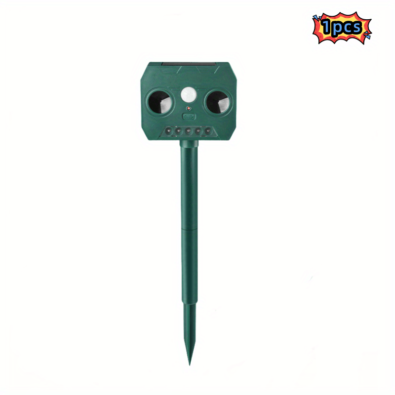 Solar Ultrasonic Animal Repellent Waterproof Sensor