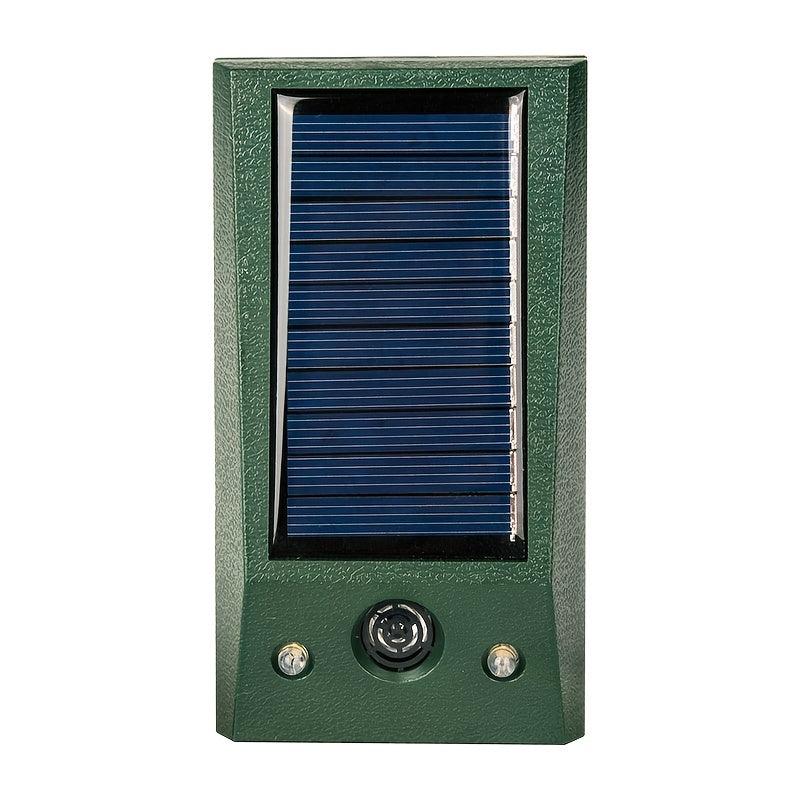 Mini Bird Repellent Ultrasonic Pigeon Deterrent LED Flashing Pest Controller