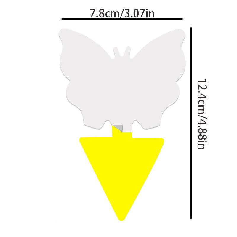 12pcs 20pcs Strong Flycatcher Sticker Yellow Sticky Traps