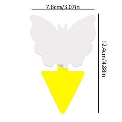 12pcs 20pcs Strong Flycatcher Sticker Yellow Sticky Traps