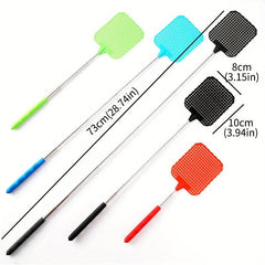 Mini Retractable Fly Swatter Stainless Steel Handle