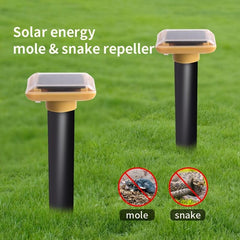 Solar Energy Mole Driving Vibrating Buzzer IP55 Waterproof Snake Repellent