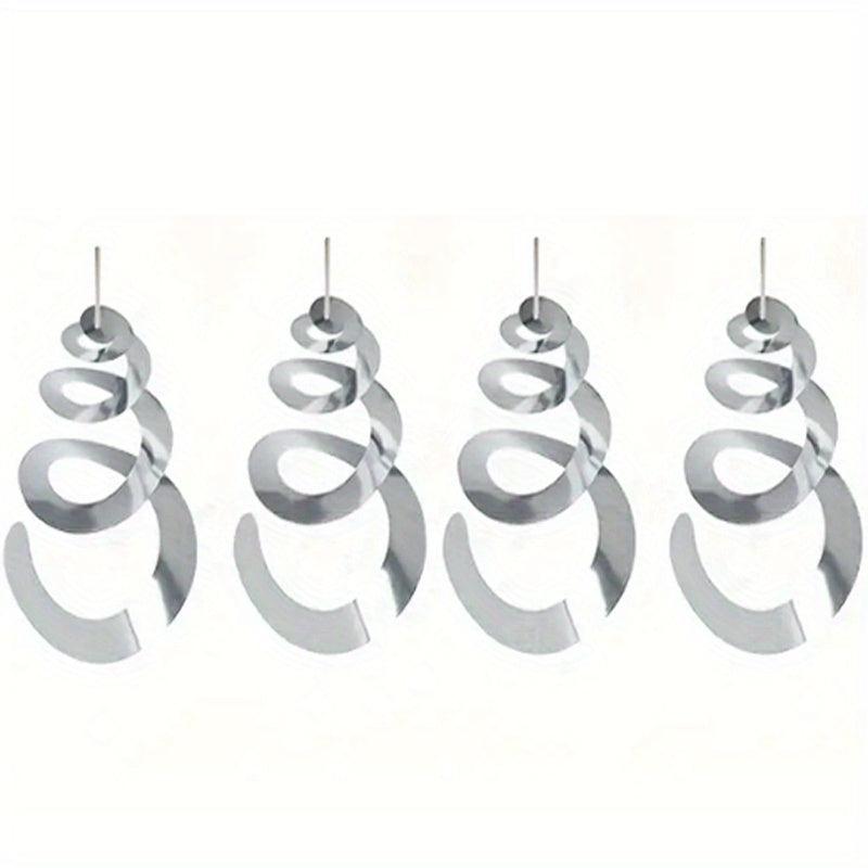 Bird Repellent Spiral Reflectors Decorative Bird Scare Device