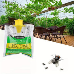 6pcs Outdoor Hanging Fly Trap Disposable Horse Ranch Fly Trap Bag